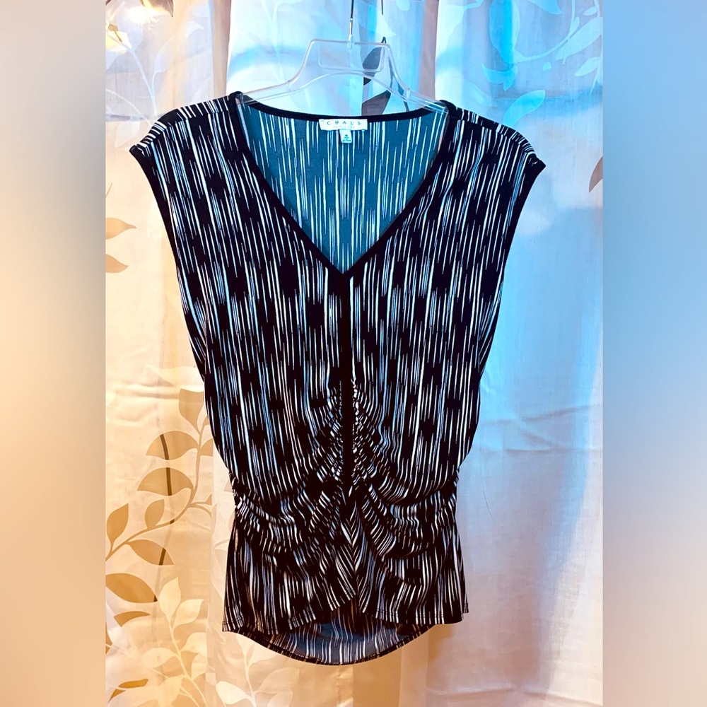 Chaus poly/spandex top